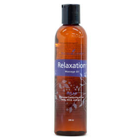 The Oil House | Relaxing Massage Oil | Pure essential oil blended massage oil perfect for relaxation. 