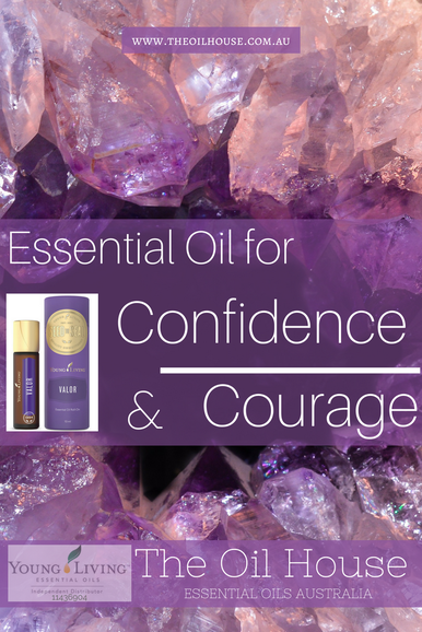 The Oil House | Essential Oil for Confidence & Courage | Valor Oil Blend is useful for times when you feel timid.