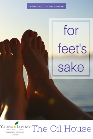 The Oil House | For Feet's Sake | Essential Oils for a Foot Spa or Foot Care
