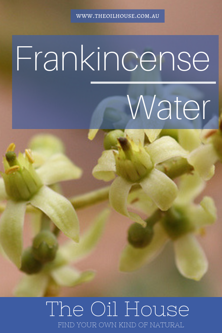 Frankincense Water | The Oil House | All natural flavouring of frankincense
