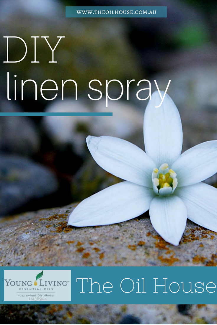 The Oil House | DIY Linen Spray | Pure Essential Oils for that Holiday Feeling Every Day.