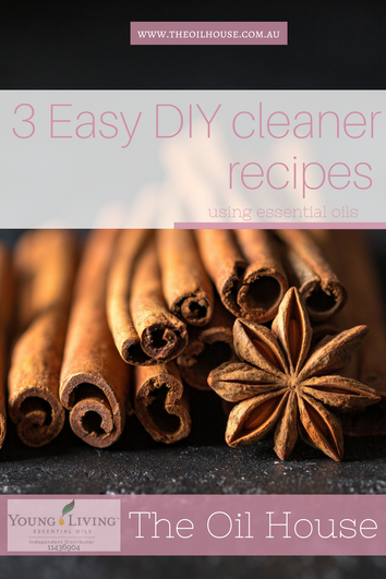 The Oil House | Easy DIY Cleaner Recipes | All natural cleaners you can mix up yourself with the added power of essential oils.