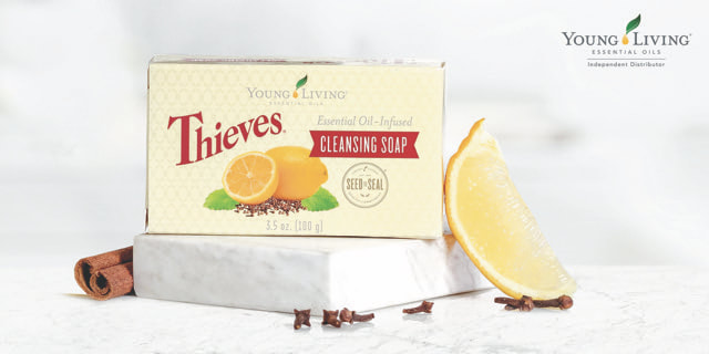 Thieves Soap Bar, Lemon and Cloves